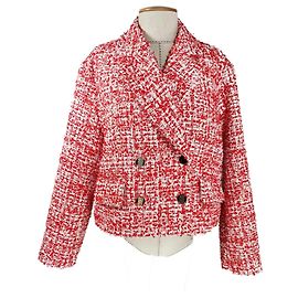Sandro Tweet Blazer Rot Rot