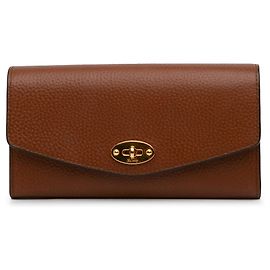 Mulberry Brown Darley Leather Wallet Brown