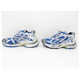 Balenciaga-NEW BALENCIAGA RUNNER SHOES 677403 44 BLUE SNEAKERS NEW SNEAKERS SHOES-Other