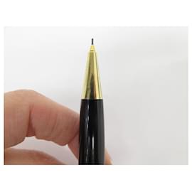 Montblanc-MONTBLANC MEISTERSTUCK CLASSIC MB MECHANICAL PEN12737 GOLDEN BLACK RESIN-Black