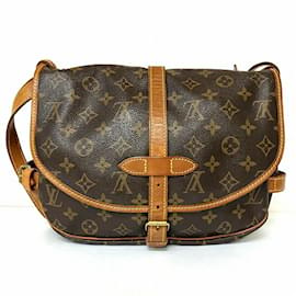 Louis Vuitton-Monograma Saumur 30  M42256-Marrom