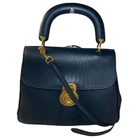 Burberry-DK88 Top Handle Bag  DK88-Blue
