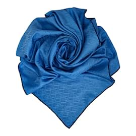 Dior-Lenço trotador com logo-Azul