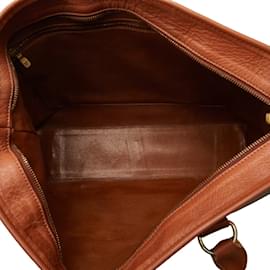 Louis Vuitton-Louis Vuitton Monogram Sac Weekend PM Canvas Tote Bag M42425 in Fair condition-Brown