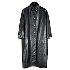 Chanel-10$ Paris / Bombay CC Jewel Buttons Leather Jacket-Black