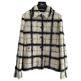 Christian Dior-4K$ Dior Silk Tweed Jacket-Multiple colors