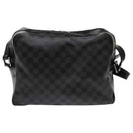 Louis Vuitton-LOUIS VUITTON Damier Graphite Io Shoulder Bag N45252 LV Auth 63542-Other