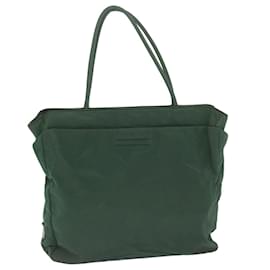 Prada-PRADA Tote Bag Nylon Green Auth ki4037-Green