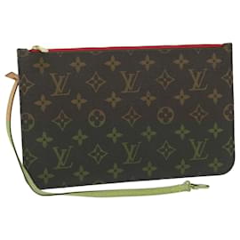 Louis Vuitton-LOUIS VUITTON Monogram Neverfull MM Pouch Accessory Pouch LV Auth am5581-Monogram