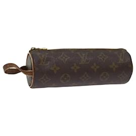 Louis Vuitton-Bolsa LOUIS VUITTON Monogram Trousse Rondo M47630 Autenticação de LV 63291-Monograma