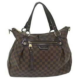 Louis Vuitton-LOUIS VUITTON Damier Ebene Evora MM Tote Bag N41131 LV Auth bs10619-Other