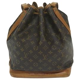 Louis Vuitton-LOUIS VUITTON Monogram Noe Shoulder Bag M42224 LV Auth 63352-Monogram
