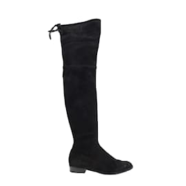 Stuart Weitzman-Leather boots-Black