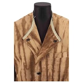 Autre Marque-chaqueta de algodón-Castaño