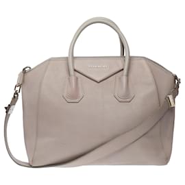 Givenchy-GIVENCHY Tasche aus grauem Leder - 101558-Grau
