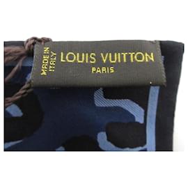 Louis Vuitton-Bandeau Louis Vuitton-Bleu Marine