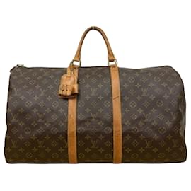 Louis Vuitton-Louis Vuitton Keepall 55-Brown