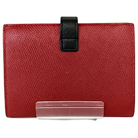 Céline-Celine Medium Strap Wallet-Red