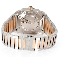 Bulgari-BVLGARI Octo Solotempo BGO 38 S Men's Watch in 18kt Stainless Steel/Rose gold-Other
