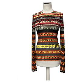Preen By Thornton Bregazzi Fair Isle Print Top Multicolore Multiple colors