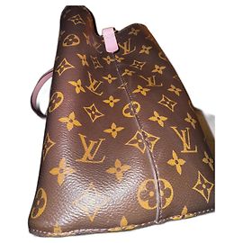 Bolsa Louis Vuitton Monogram Canvas Marrom Rosa Marrom Rosa