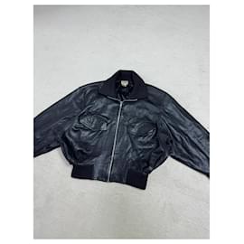 Alaïa-Biker jackets-Black