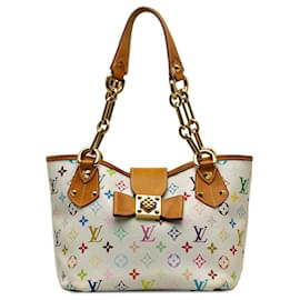 Louis Vuitton-Louis Vuitton White Monogram Multicolore Annie MM-White