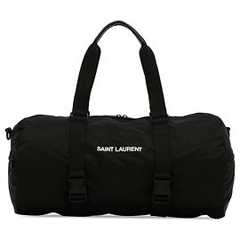 Saint Laurent Black Nylon Nuxx Duffle Bag Black