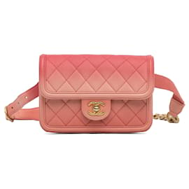 Chanel-Borsa da cintura Chanel Pink Caviar Sunset On The Sea-Rosa