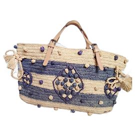 Gerard Darel Woodstock Ibiza 24h Bleu Beige