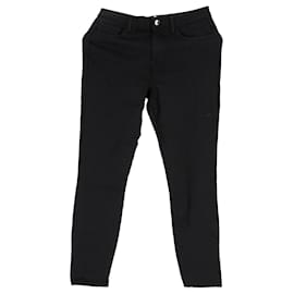 Tommy Hilfiger-Womens Essential Skinny Fit Five Pocket Trousers-Black