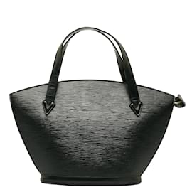 Louis Vuitton-Epi Saint Jacques kurzer Riemen M52272-Schwarz