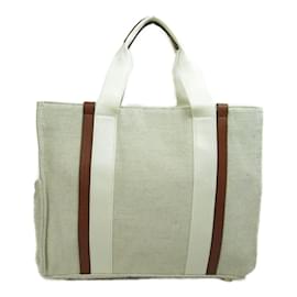 Chloé-Logo Canvas Diaper Bag C90406Z40-White
