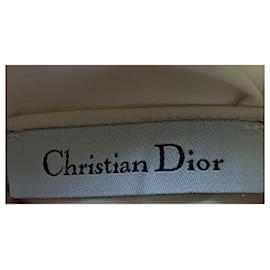 Christian Dior-Robe Christian Dior-Blanc