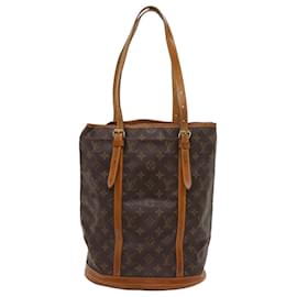 Louis Vuitton-LOUIS VUITTON Monogram Bucket GM Shoulder Bag M42236 LV Auth 64421-Monogram