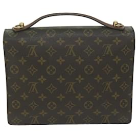 Louis Vuitton-Louis Vuitton Monogram Monceau 28 Hand Bag 2way M51185 LV Auth 64402-Monogram