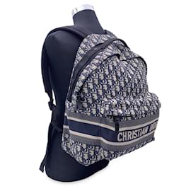Christian Dior-Christian Dior Backpack DiorTravel-Blue