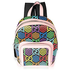 Gucci-Gucci Multicolor Gg Psychedelic Small Day Backpack-Black,Multiple colors