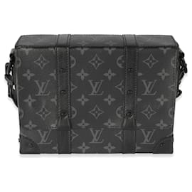 Louis Vuitton-Louis Vuitton Monogram Eclipse Trunk Messenger-Noir