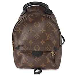 Louis Vuitton-Louis Vuitton Monogram Canvas Palm Springs Mini Backpack-Brown