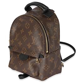 Louis Vuitton-Louis Vuitton Monogram Canvas Palm Springs Mini Backpack-Brown