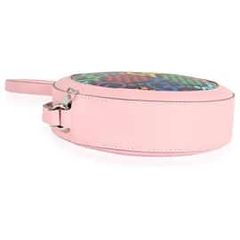 Gucci-Gucci Multicolor Gg Psychedelic Round Crossbody-Pink,Multiple colors