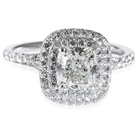 Tiffany & Co-TIFFANY & CO. Soleste Engagement Ring in  Platinum H VVS2 1.5 ctw-Other