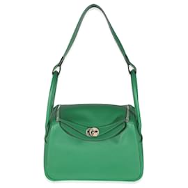 Hermès-Hermes Cactus Evercolor Lindy 26 PHW-Verde