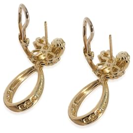 Tiffany & Co-TIFFANY & CO. Vintage Signature X Diamond Earrings in 18k yellow gold 0.6 ctw-Other