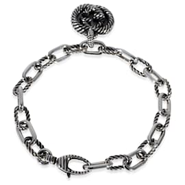 Gucci-Gucci Twisted G Bracelet in  Sterling Silver-Other