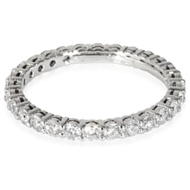 Tiffany & Co-TIFFANY & CO. Tiffany Forever Band in Platin 0.85 ctw-Andere