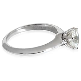 Tiffany & Co-TIFFANY & CO. Anello di fidanzamento con montatura Tiffany in platino I VVS1 1.19 ctw-Altro