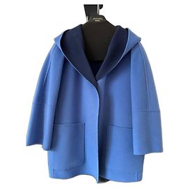 Weekend Max Mara Coats, Outerwear Blue
