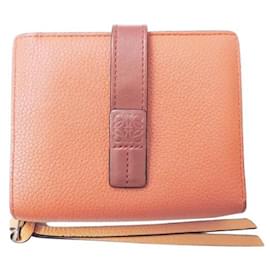 Loewe-Loewe Compact zip wallet-Orange